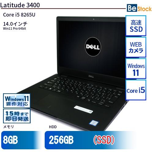 DELL（デル） 中古 ノートパソコン 14インチ Latitude 3400 3400 Core