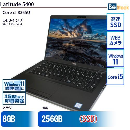 DELL（デル） 中古 ノートパソコン 14インチ Latitude 5400 5400 Core 