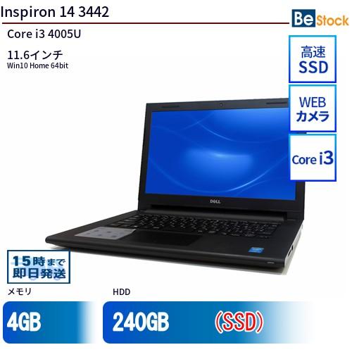 DELL（デル） 中古 ノートパソコン 11インチ Inspiron 14 3442