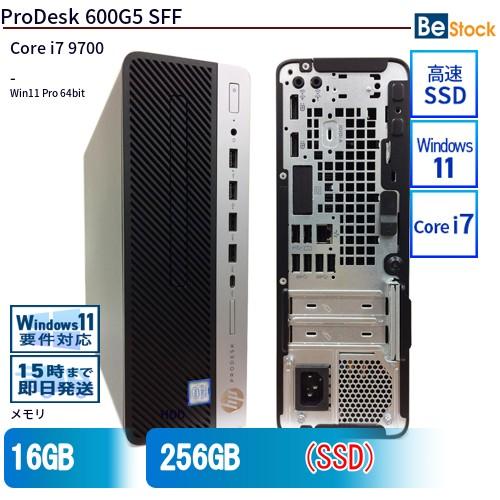 日本HP 中古 デスクトップ HP ProDesk 600G5 SFF 6DX60AV Core i7
