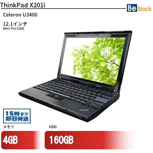 中古 ノートパソコン Lenovo レノボ ThinkPad X201i 3626-EC8 Celeron 