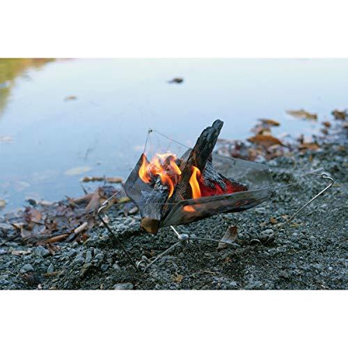 MONORAL (モノラル) 軽量 焚き火台 ワイヤフレームフェザー (