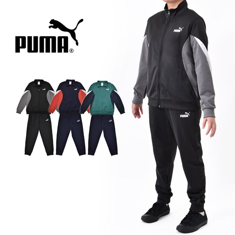 PUMA プーマ ESS_BLOCK_ポリ_スーツ_B 694284 色 : EMERALD_ICE サイズ : 140