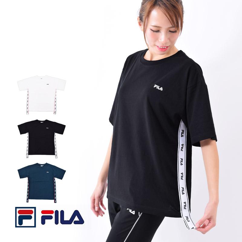 半袖 Tシャツ ビッグシルエット レディース ランニング ウェア Fila フィラ ゆったり ロゴtシャツ スポーツウェア 体型カバー Fl6426 M L Ll ネコポス発送 Fl6426 Beach Angel 通販 Yahoo ショッピング