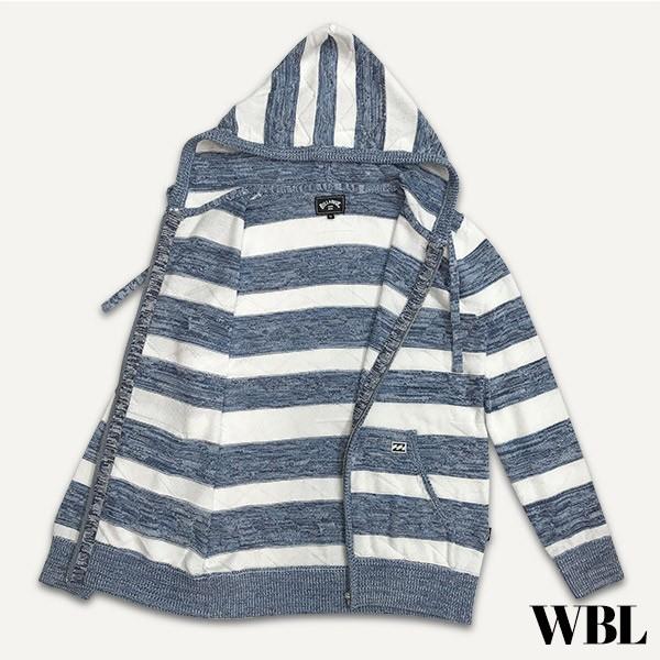 BILLABONG フード付きネイビーウェア　Mサイズ Billabong Short Sands Zip Sweatshirt - Dark Blue