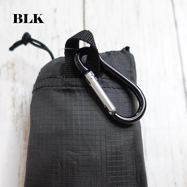 BILLABONG（ビラボン） 黒無地エコバッグ ポケッタブルトートバッグ