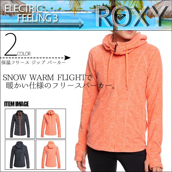 ROXY（ロキシー） フリース ジップパーカー レディース スポーツ