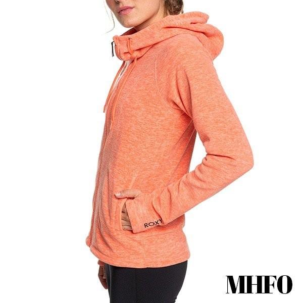 ROXY（ロキシー） フリース ジップパーカー レディース スポーツ
