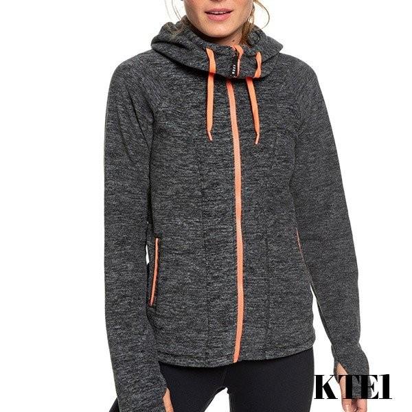 ROXY（ロキシー） フリース ジップパーカー レディース スポーツ