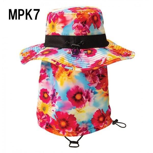 花柄サーフハット ROXY（ロキシー） サーフハット レディース BEACH HAT 花柄 UVカット
