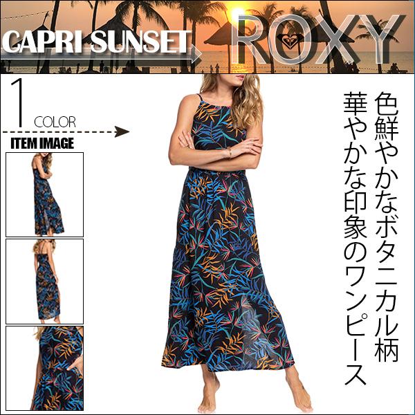 ROXY（ロキシー） レディース ワンピース ロングワンピース ボタニカル 