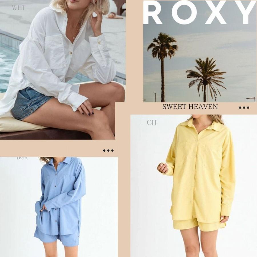ROXY（ロキシー） オーバーサイズシャツ レディース SWEET HEAVEN 通販 
