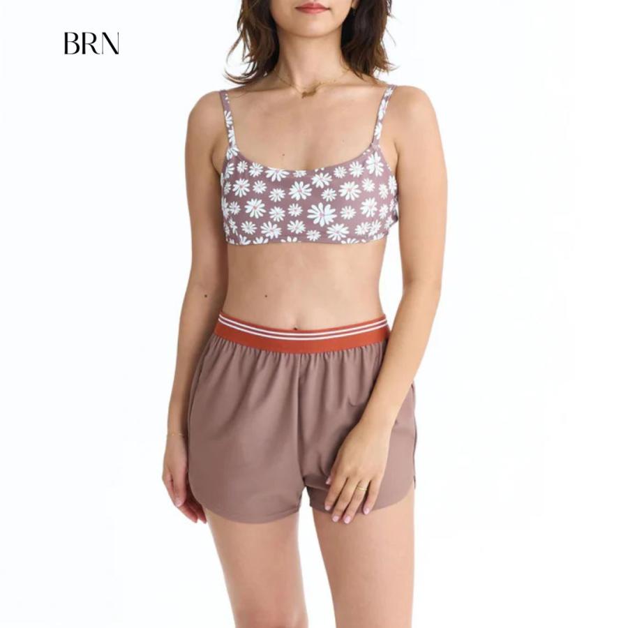 ROXY（ロキシー） 4点セット ラッシュTシャツ ボードショーツ付き