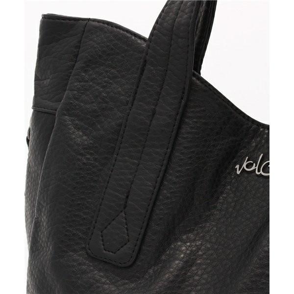 早割クーポン ボルコム トートバック 鞄 レディース Grapa Tote こげ茶系 ロゴ プレゼント ギフト サーフブランド Volcom E 時間指定不可 Americanairparts Com