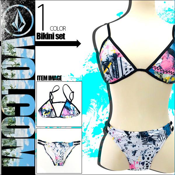 ボルコム水着新作 Volcomレディース女性 送料無料 人気ブランドビキニ スイムウェア レジャー サーフ おしゃれ 夏海リゾート 黒 S M 上下セット Os8u3002 Vc 18 Os8u3002 水着 サーフカジュアルbeachdays 通販 Yahoo ショッピング