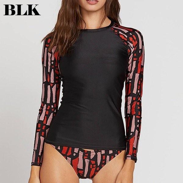 VOLCOM（ボルコム） ラッシュガード Tシャツ 長袖 水着 レディース