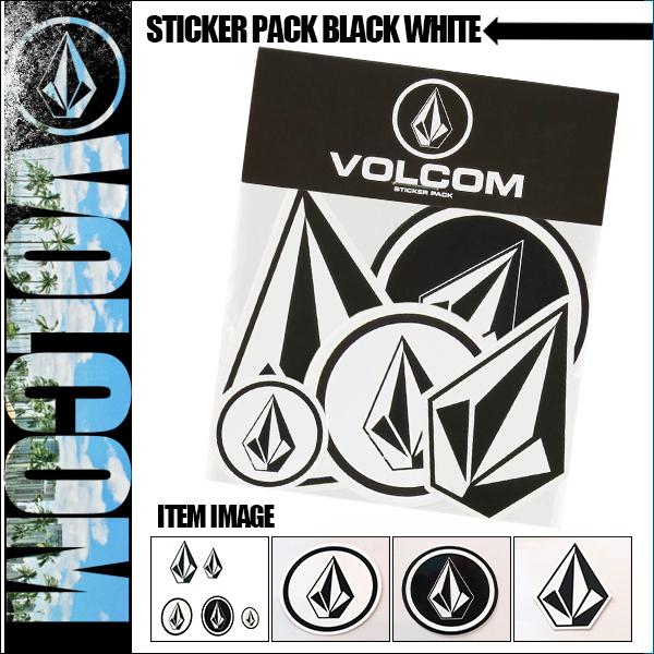 VOLCOM（ボルコム） ステッカーパックお得セット 5枚入り 通販 人気ブランド ロゴシール VOLCOM STICKER PACK ...