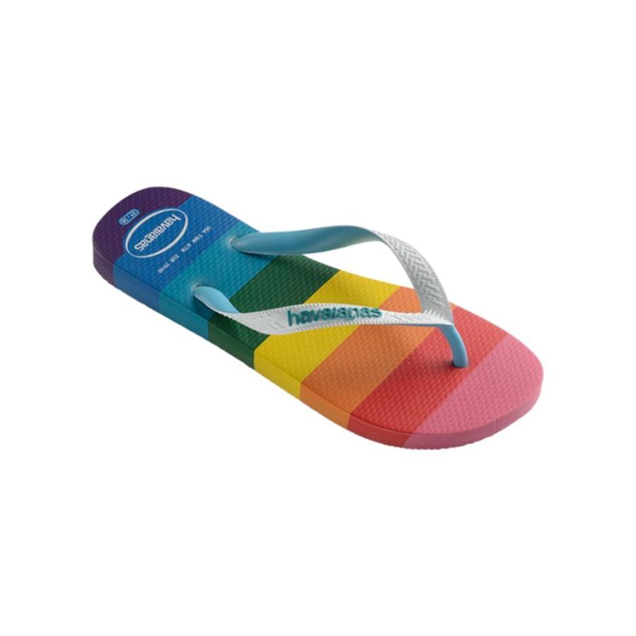 Havaianas ハワイアナス Allover Beachstand Pride Top おしゃれ アウトドアアイテム専門 ビーチサンダル プチギフト プレゼント メンズ 激安店舗 ビーチサンダル