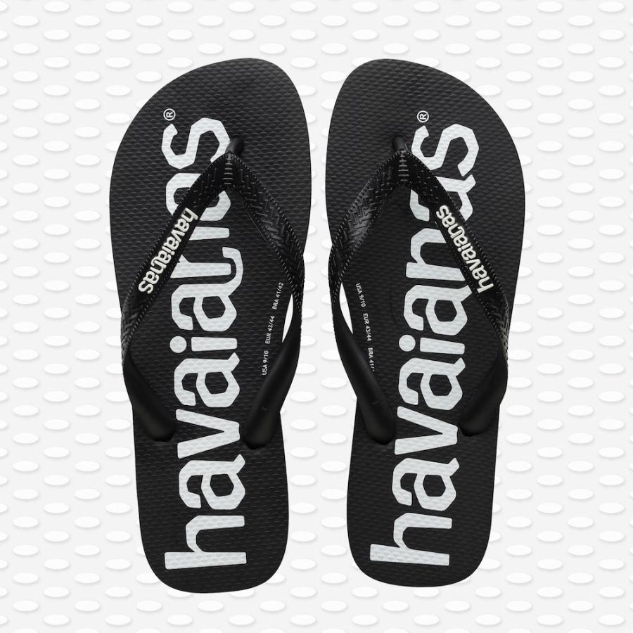 Havaianas ハワイアナス ビーチサンダル Top Logomania Blk Beachstand メンズ アウトドアアイテム専門 プレゼント チープ プチギフト おしゃれ