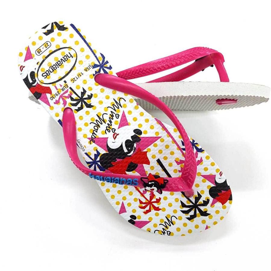 い出のひと時に とびきりのおしゃれを Havaianas ハワイアナス ビーチサンダル Kidsslimdisneycool Wht ビーチサンダル アウトドアアイテム専門 Beachstand おしゃれ かわいい プレゼント プチギフト サンダル サイズ Kid S cm Www Projectcorfu Com