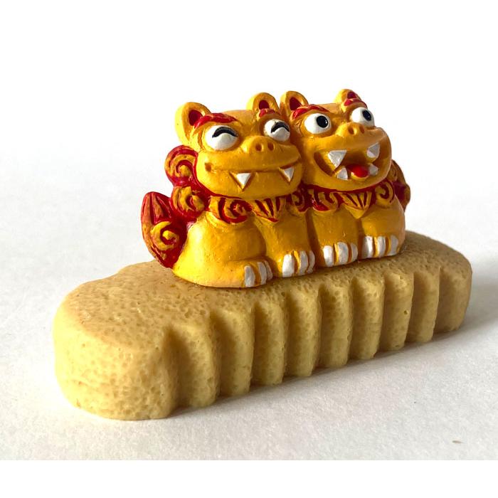 シーサー置物 ラブちんすこう お守り 可愛いシーサー らぶちんすこう