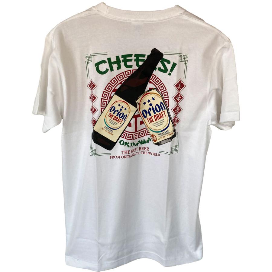 オリオンビールTシャツ カンパイチアーズ 白 正規品 orion : okinawa