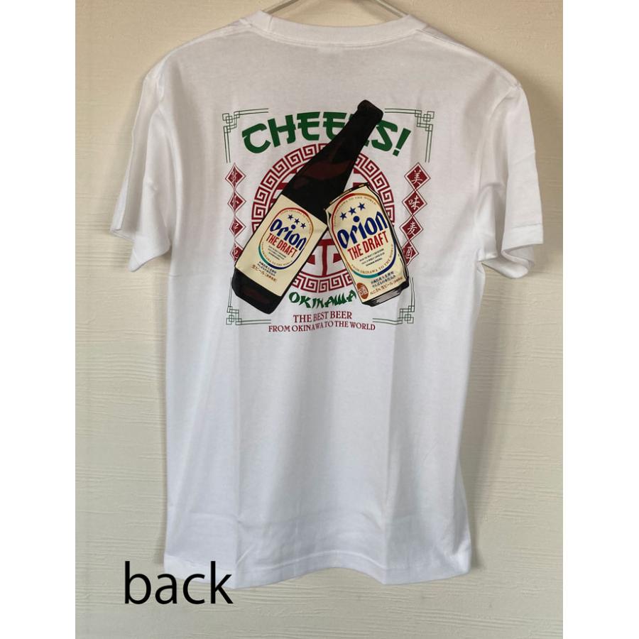 オリオンビールTシャツ カンパイチアーズ 白 正規品 orion : okinawa
