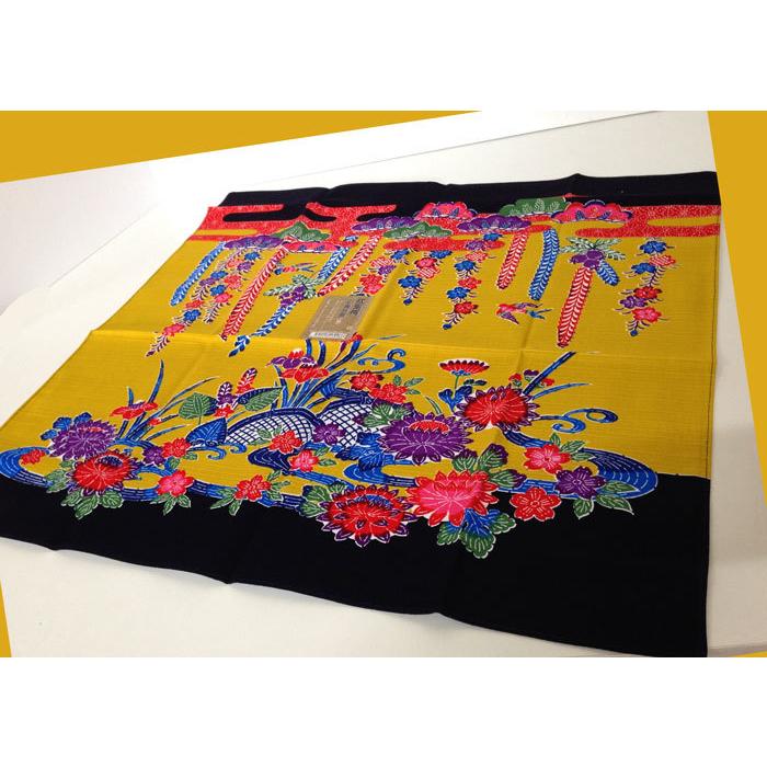 風呂敷 藤柄 染紅型 小風呂敷 全国送料無料 : okinawa マリンブルー