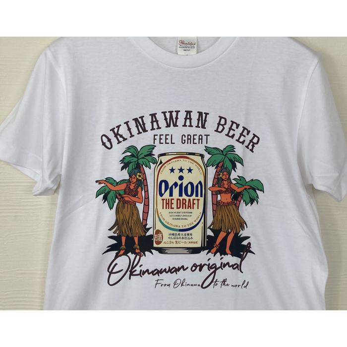 オリオンビールTシャツ フラガール 白 orion 正規品 : okinawa マリン