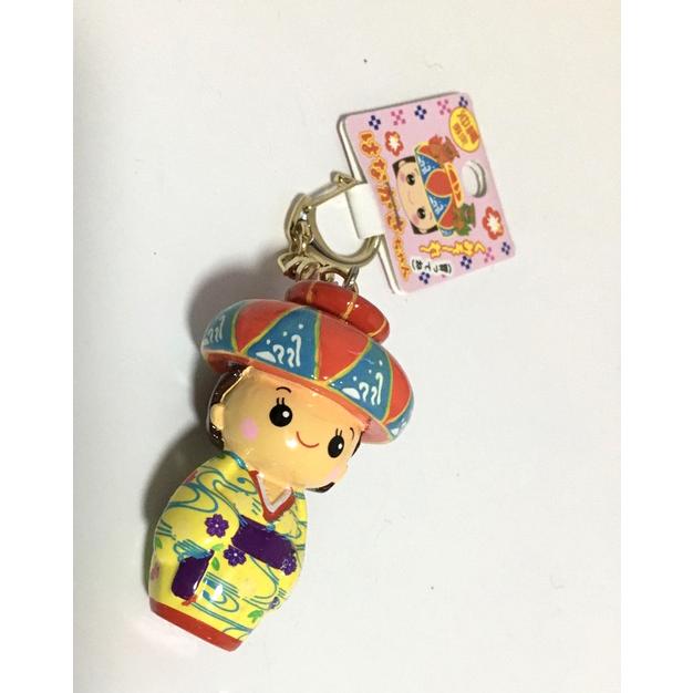 キーホルダー 花笠 はながさちやん 琉球 舞踊 沖縄 マスコット