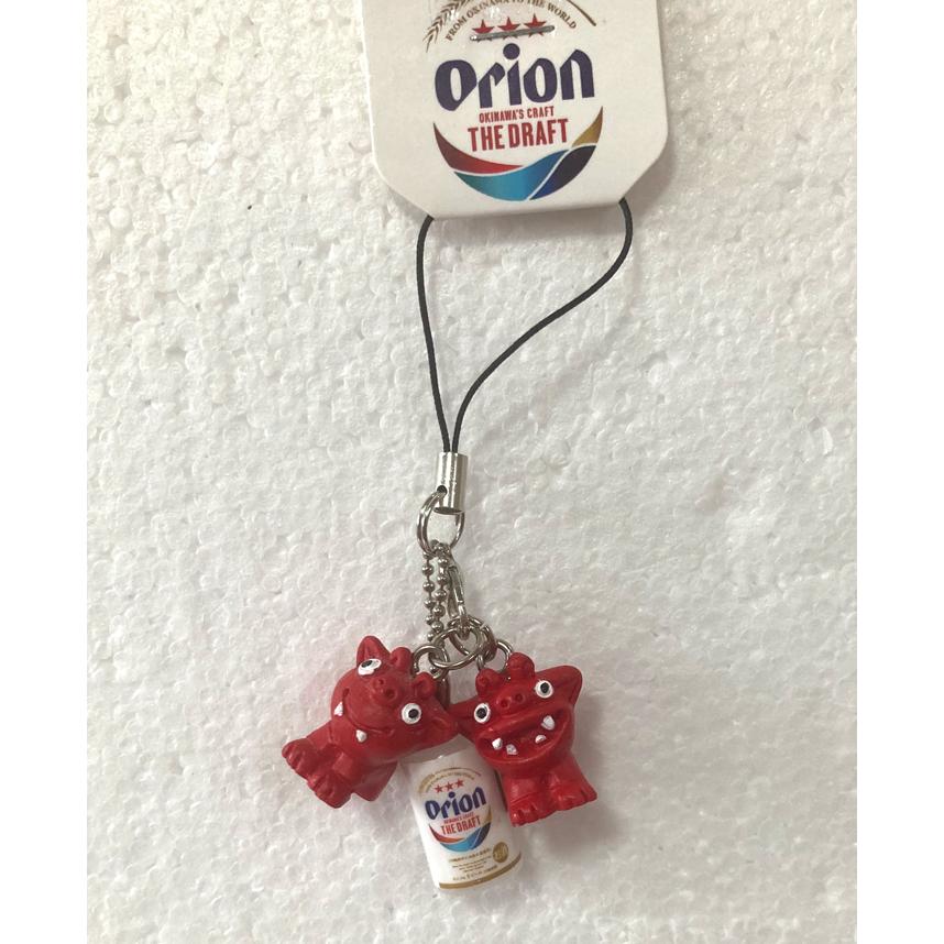 ストラップ オリオン orion缶ペアーシーサー ほんわかシーサー 沖縄