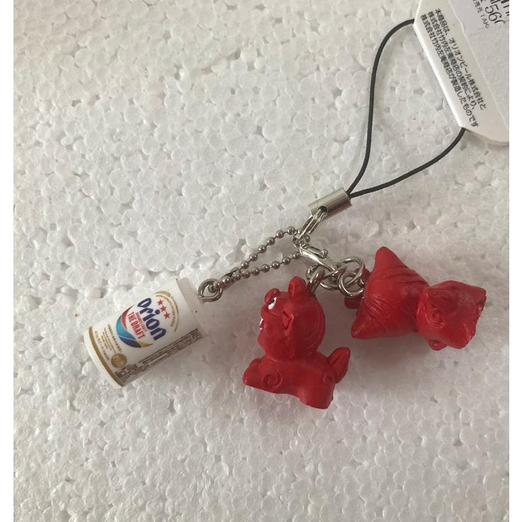 ストラップ オリオン orion缶ペアーシーサー ほんわかシーサー 沖縄