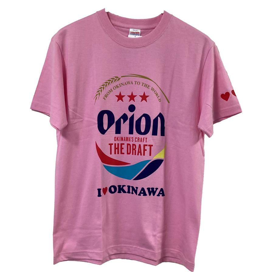 オリオンビールTシャツ アイラブオキナワ I Love okinawa PK 明るめ