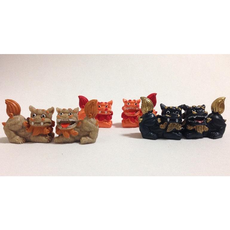 シーサー置物 ミニ伏せシーサー ペアーシーサー 小さな 魔除けシーサー 3種類 魔除け お守り Inniyokoyati Okinawa マリンブルー 通販 Yahoo ショッピング