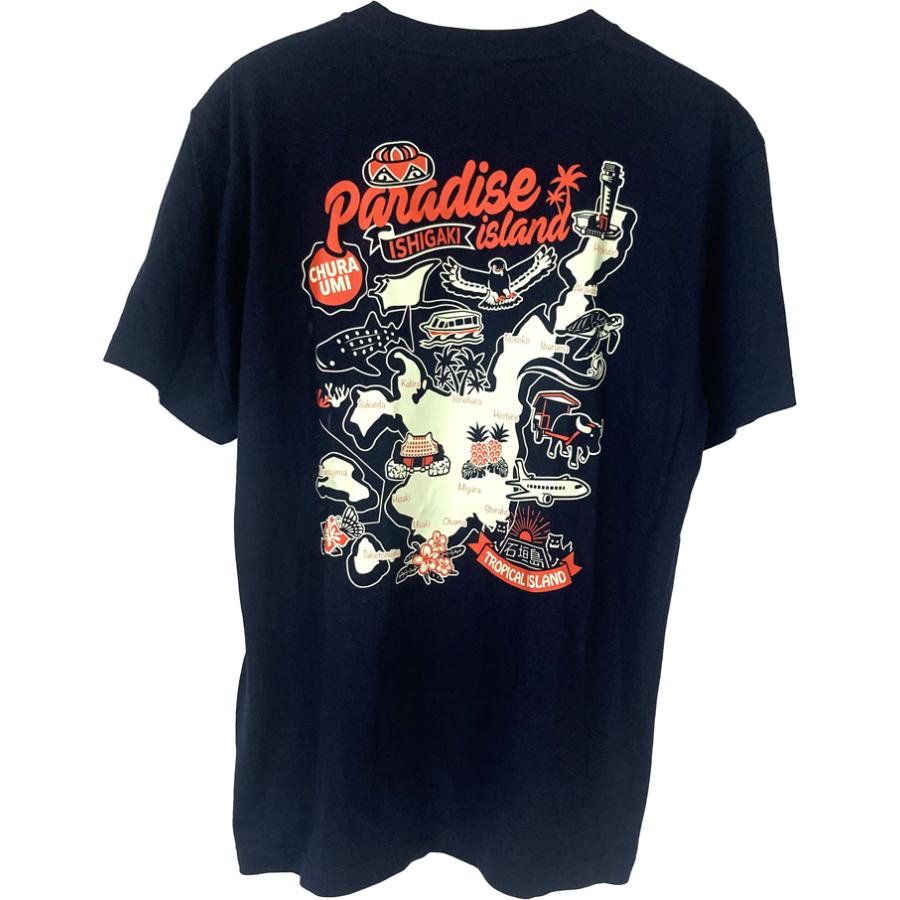 石垣島限定　Tシャツ　Mサイズ 石垣島Tシャツ パラダイスアイランド ISHIGAKIISLAND 沖縄Tシャツ