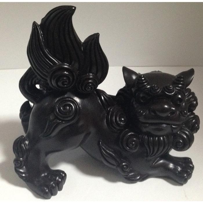 シーサー置物 かじまやーシーサー 横 ペアシーサー 大 厄除 漆喰樹脂 沖縄お土産 Kazimayayoko Okinawa マリンブルー 通販 Yahoo ショッピング