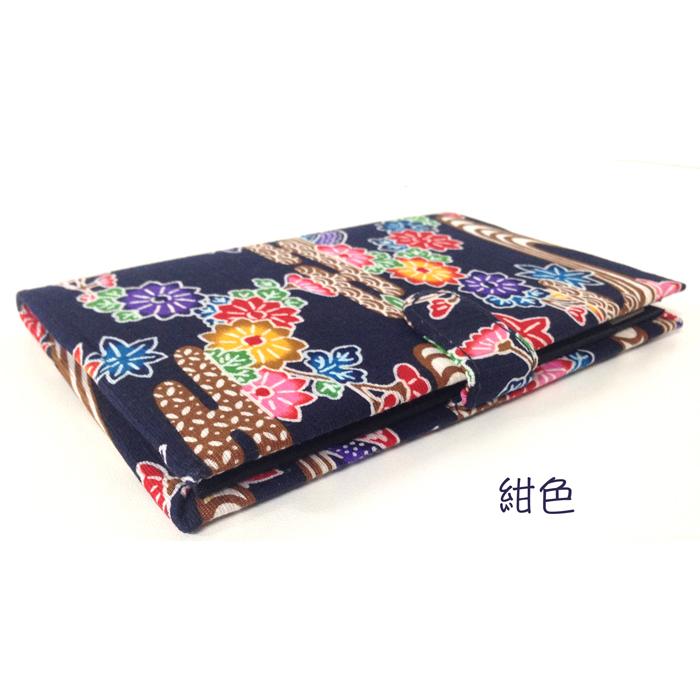貴重品カード入れ 染紅型 赤 紺 カード入れ 沖縄紅型 全国送料無料