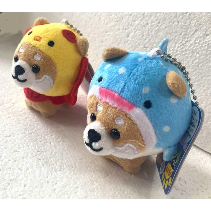 シーサー ジンベイザメ ゴーヤ ぬいぐるみ 旅するマメしば ボール