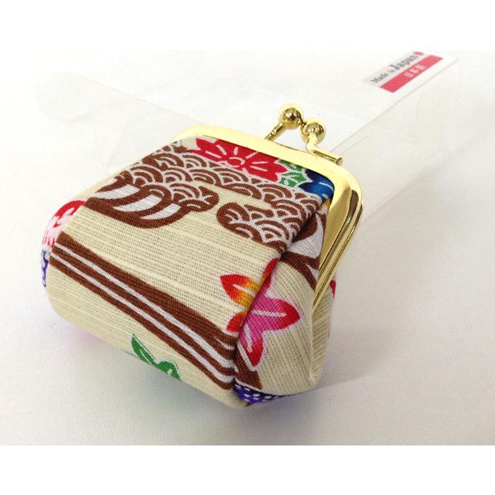 紅型豆財布 小銭入れ がま口 沖縄民芸 全国送料無料 : okinawa マリン