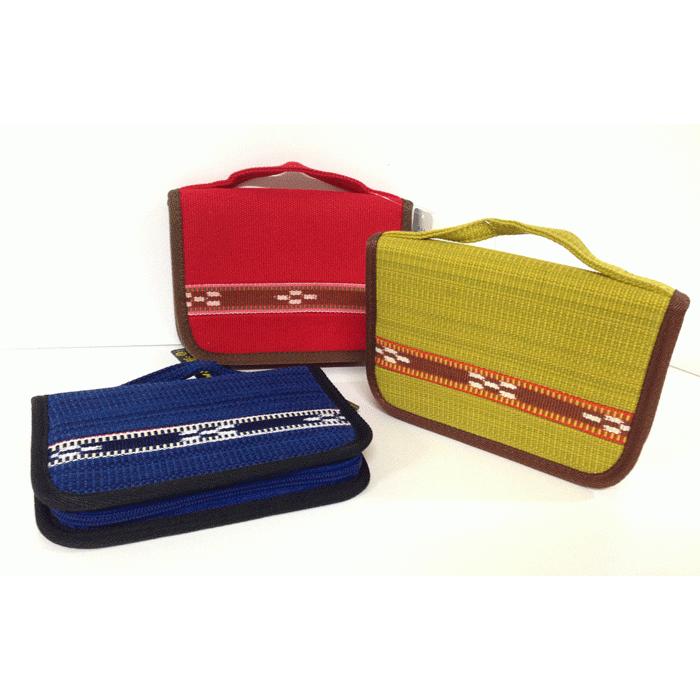 沖縄ミンサー織 マルチケース 通帳入れ 免許証入れ カード入れ 沖縄