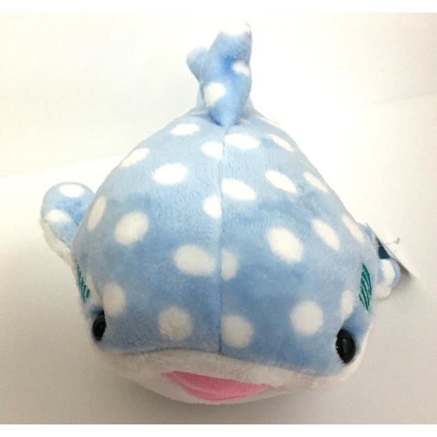 ジンベイザメのぬいぐるみ 美ら海グッズ 少し大きめ 沖縄お土産
