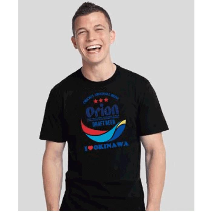 I LOVE okinawaとオリオンのコラボTシャツ オリオンドラフト 沖縄
