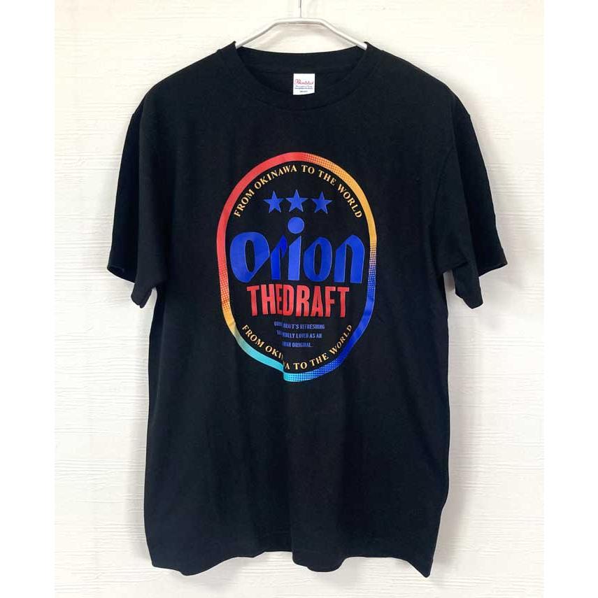 オリオンビールTシャツ オリオンザドラフト 黒 正規品 : okinawa