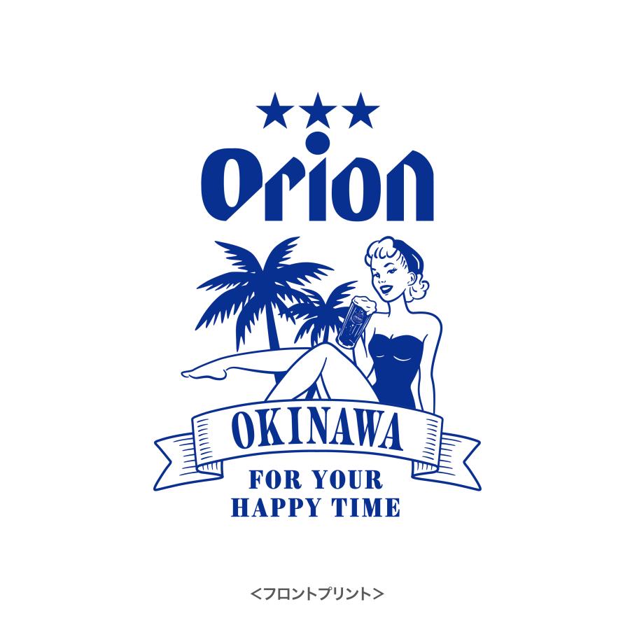 オリオンビールTシャツ Orion Girl BK orion正規品 : okinawa マリン