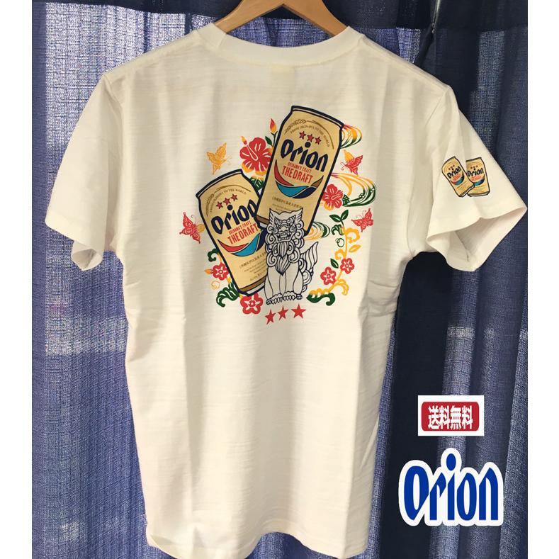 オリオンビールシーサーTシャツ 白 ホワイト 新ロゴ : okinawa マリン