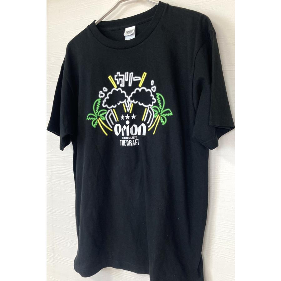 オリオンビールTシャツ ネオン 乾杯 カリー orion 正規員 : okinawa