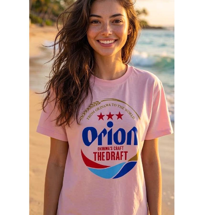オリオンビールTシャツ orion 正規品 ドラフト缶フロント 新ロゴ