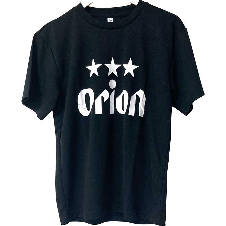 オリオンビールTシャツ orionアクティブ 三ツ星 ロゴ 黒 : okinawa
