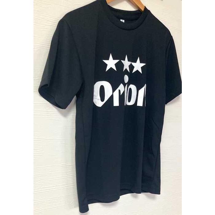オリオンビールTシャツ orionアクティブ 三ツ星 ロゴ 黒 : okinawa
