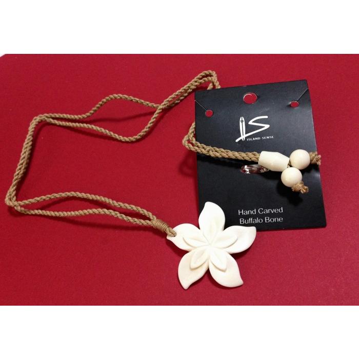 ハワイプルメリアカービングネックレス ハワイネックレス ハワイアン